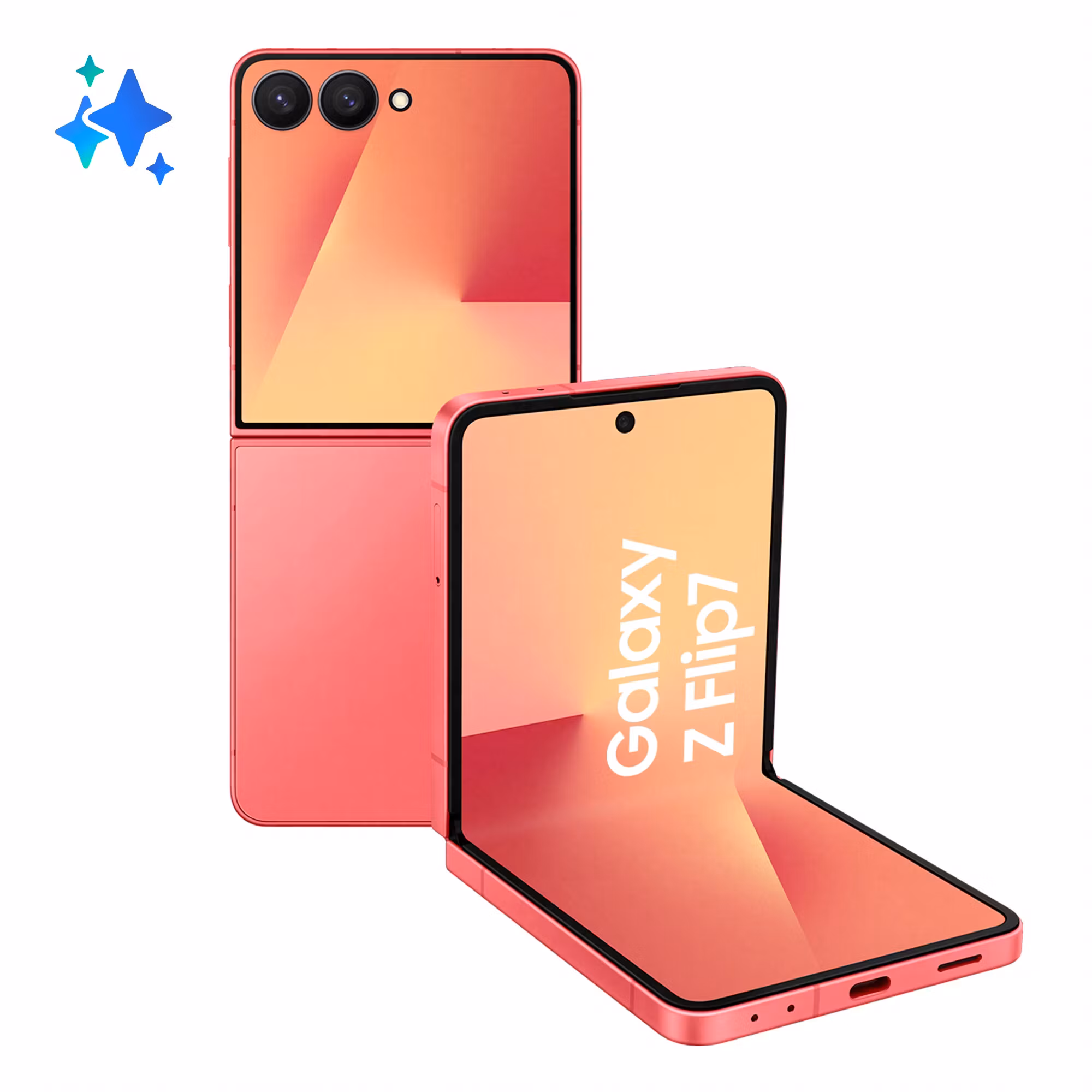 Samsung Galaxy Z Flip7 17,3 cm (6,8") 5G 12 GB 256 GB 4300 mAh Coral