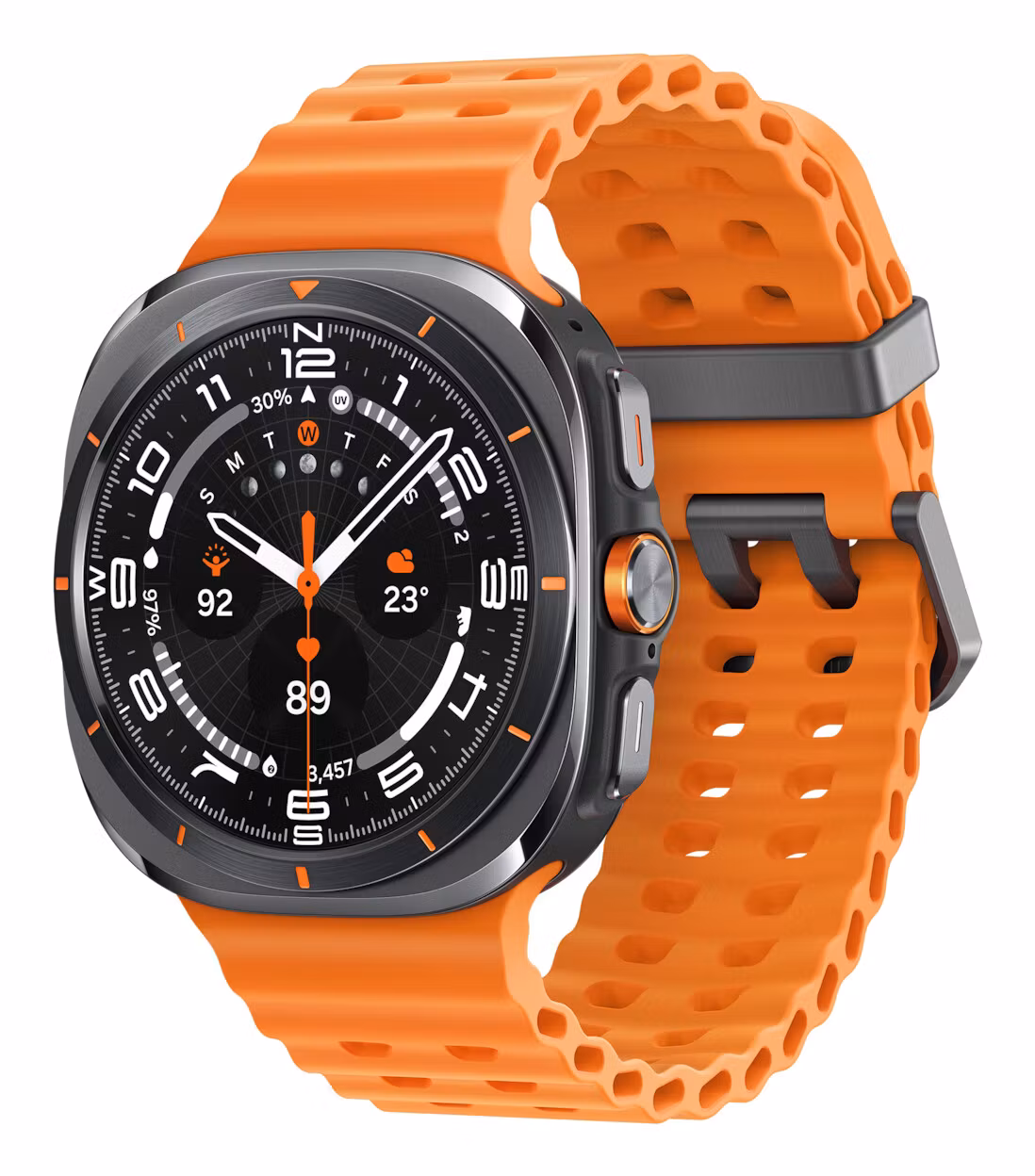 Samsung Galaxy Watch Ultra 47mm LTE 4G GPS Grå Orange
