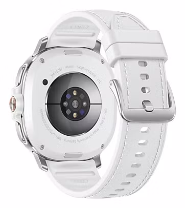 Samsung Galaxy Watch 8 Classic 3,3 cm (1,3") AMOLED 46 mm Digital 438 x 438 pixlar Pekskärm 4G Silver Wi‑Fi GPS (satellit)