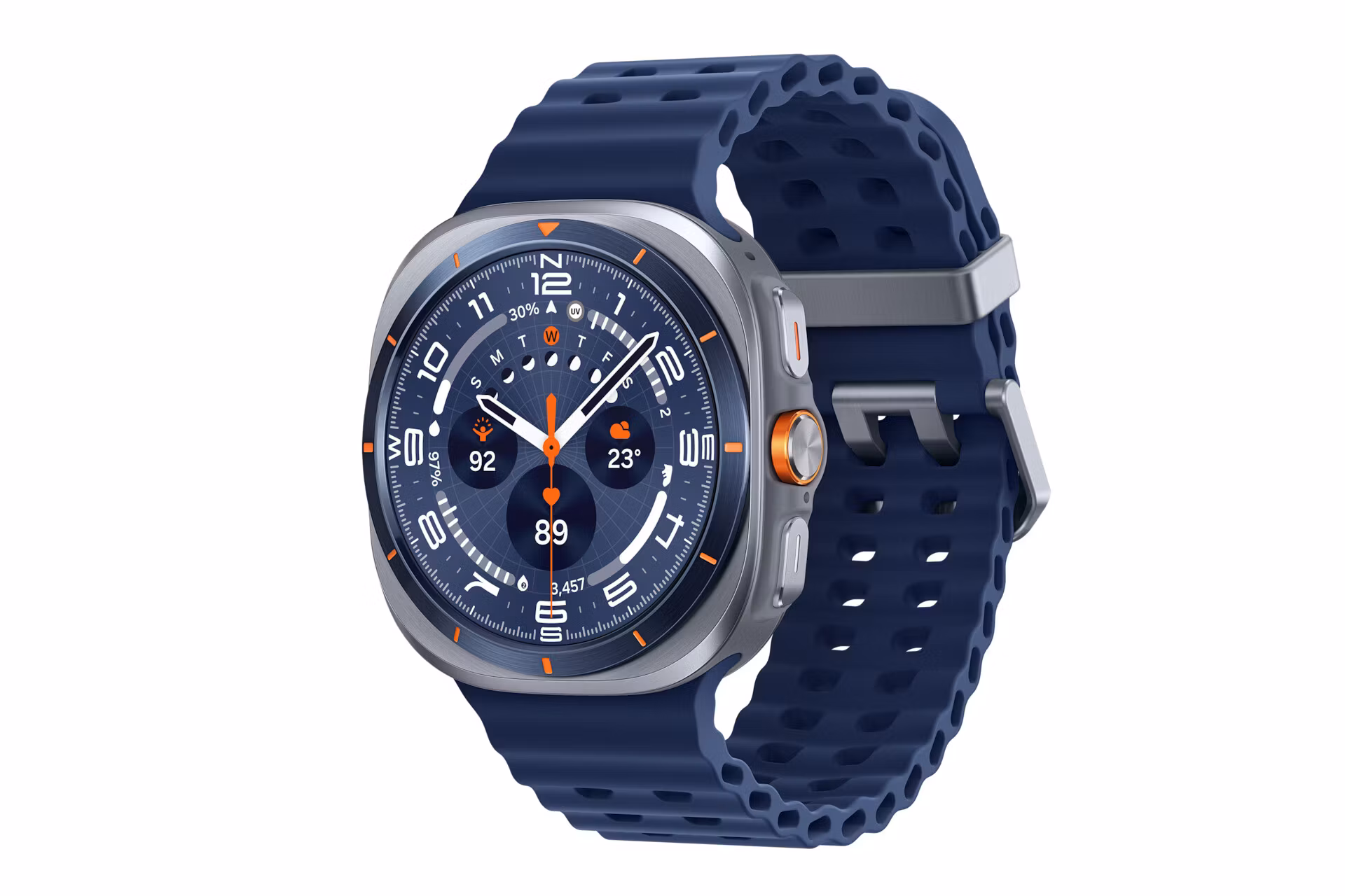 Samsung Galaxy Watch Ultra 47mm LTE 4G GPS Titanium Blå