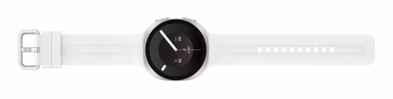 Samsung Galaxy Watch9 3.3 cm (1.3") AMOLED 40 mm Digital 438 x 438 pixels Touchscreen Silver Wi-Fi GPS (satellite)