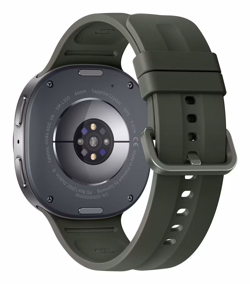 Samsung Galaxy Watch9 3.81 cm (1.5") AMOLED 44 mm digital 480 x 480 pixlar pekskärm silver Wi-Fi GPS (satellite)