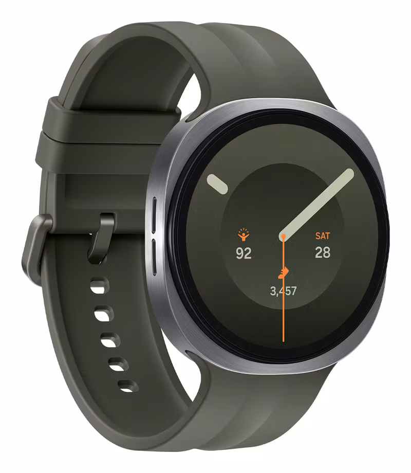 Samsung Galaxy Watch9 3.81 cm (1.5") AMOLED 44 mm digital 480 x 480 pixlar pekskärm silver Wi-Fi GPS (satellite)