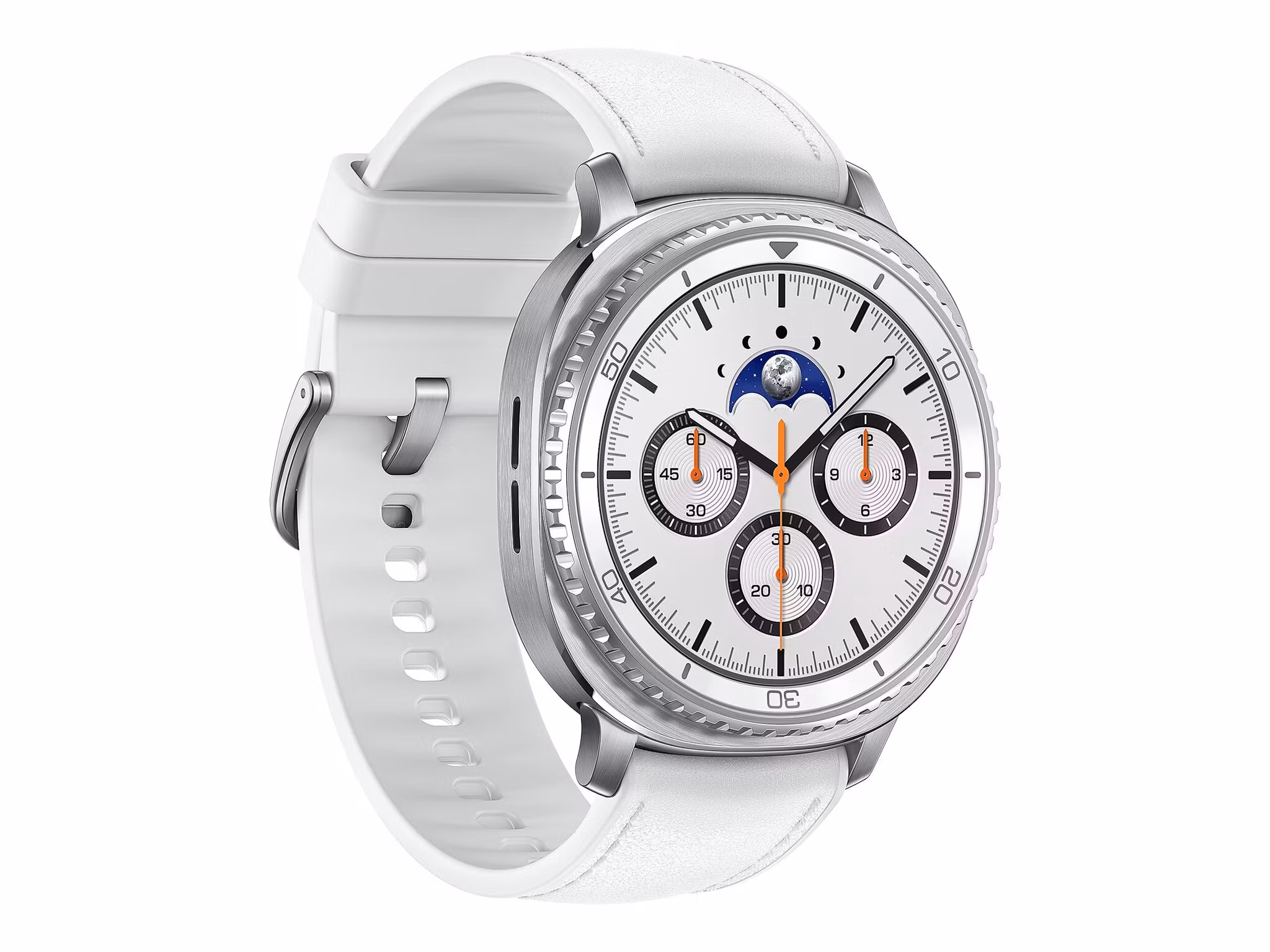 Samsung Galaxy Watch 8 Classic 46 mm BT Wi‑Fi GPS Silver Vit