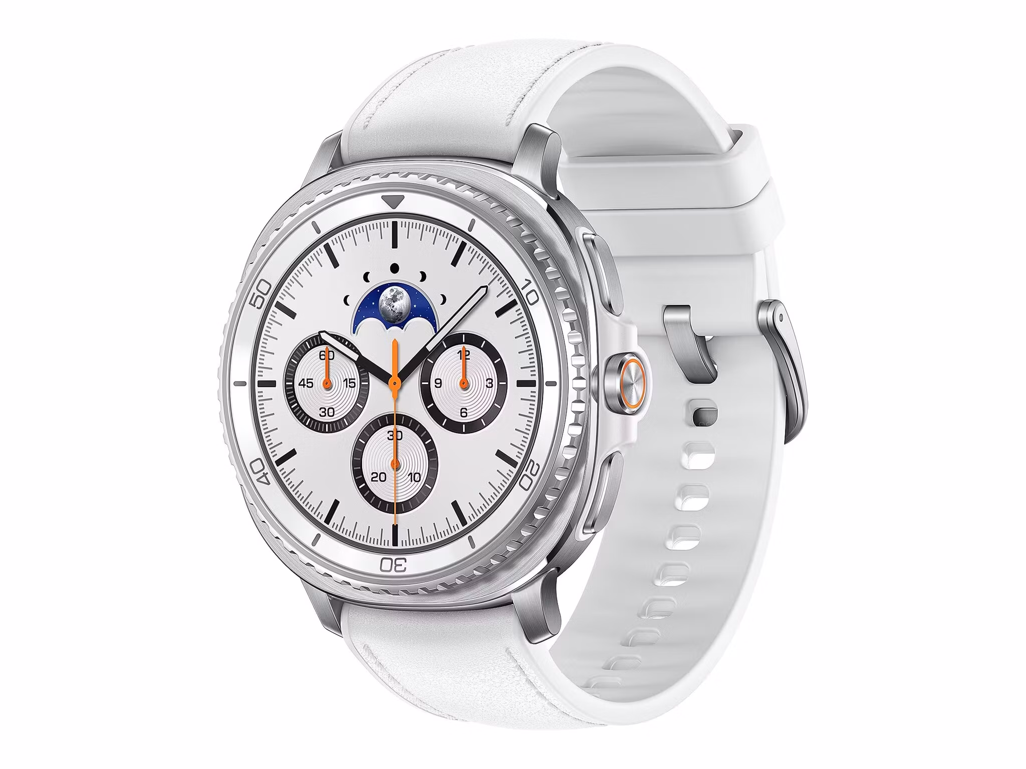 Samsung Galaxy Watch 8 Classic 46 mm BT Wi‑Fi GPS Silver Vit