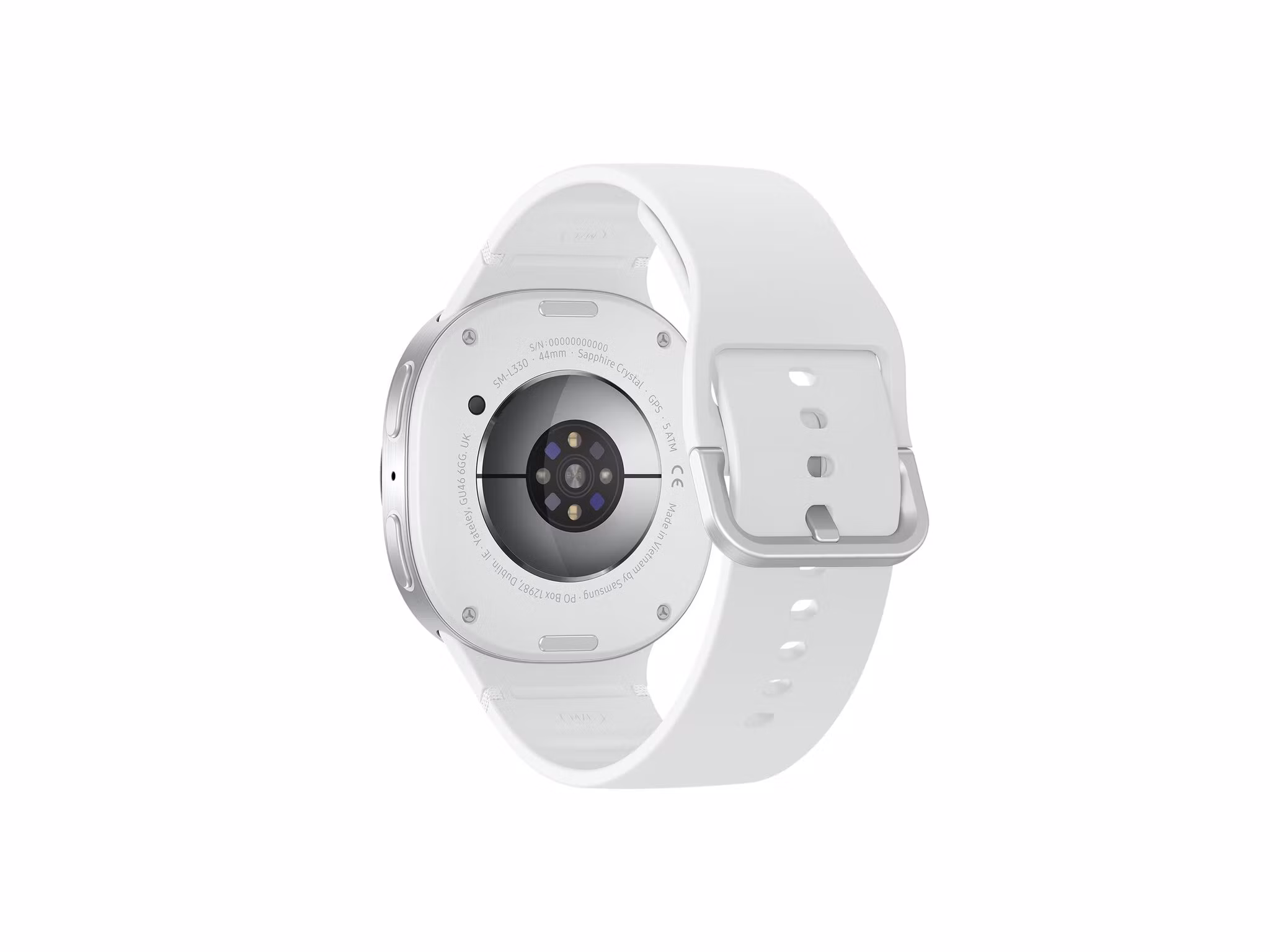 Samsung Galaxy Watch8 44 mm LTE 4G Wi‑Fi GPS Silver Vit