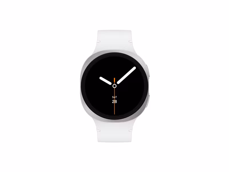Samsung Galaxy Watch8 44 mm LTE 4G Wi‑Fi GPS Silver Vit