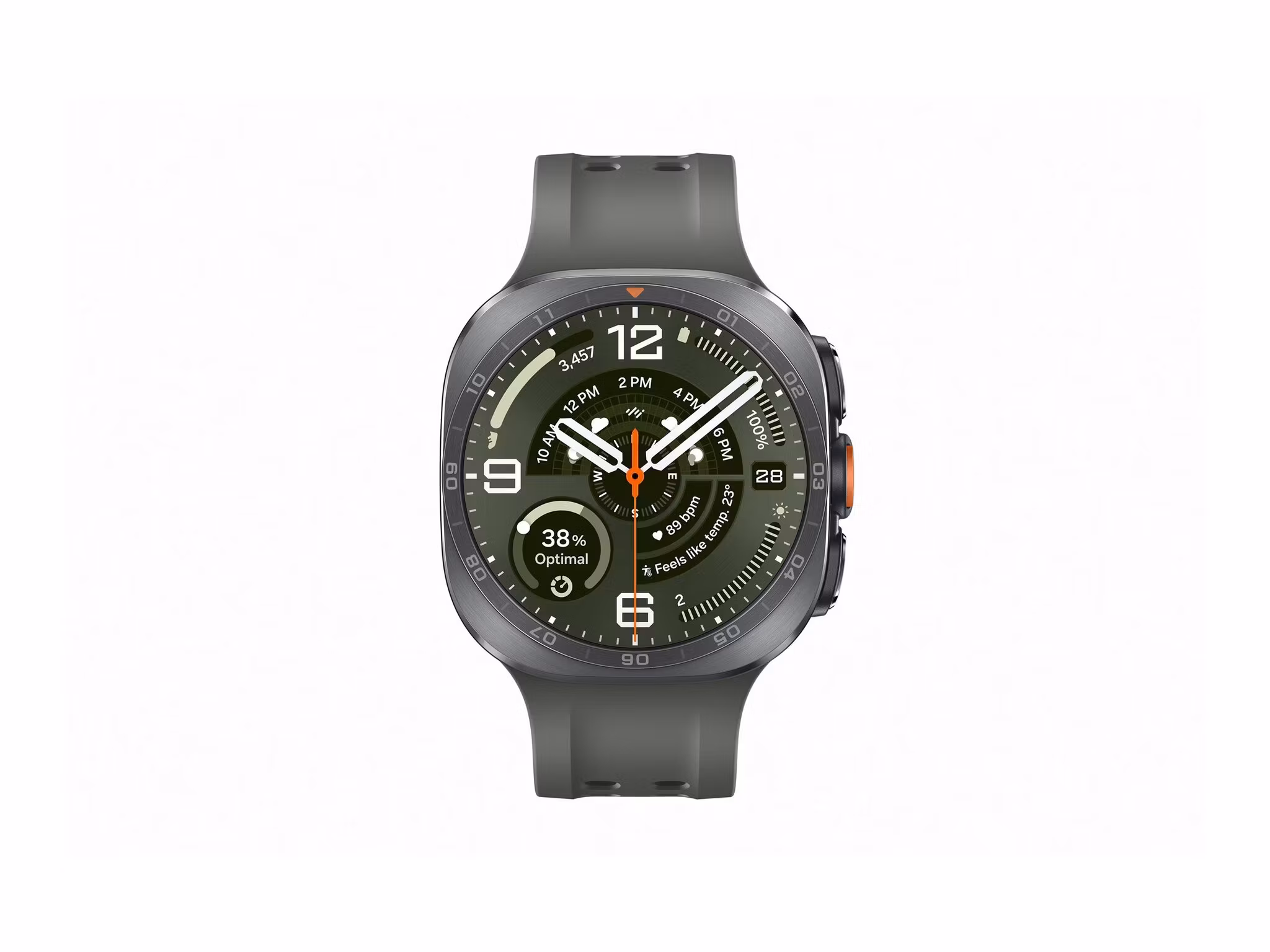 Samsung Galaxy Watch Ultra2 47 mm LTE 4G Wi-Fi GPS Silver Oliv