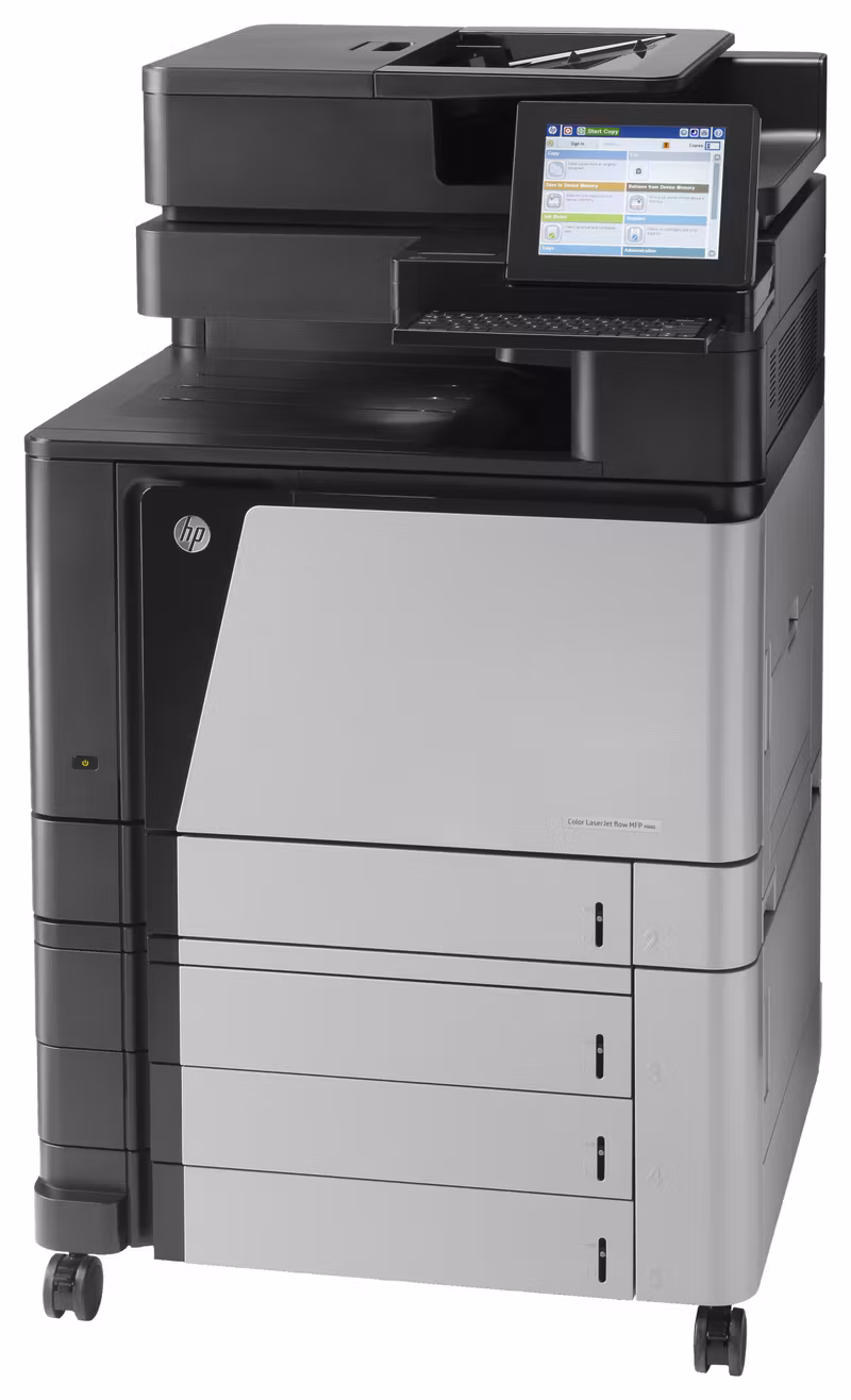 HP Color LaserJet Enterprise Flow M880z multifunktionsskrivare