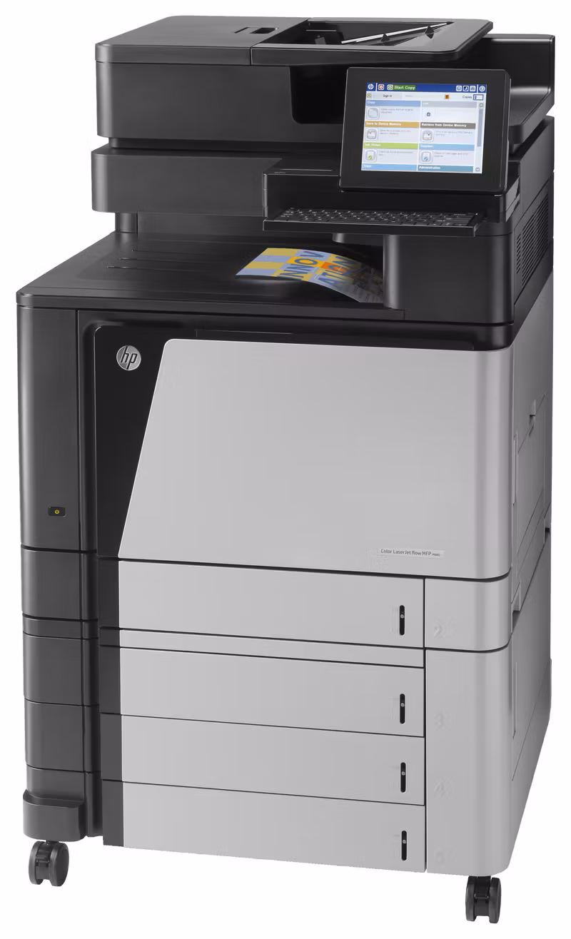 HP Color LaserJet Enterprise Flow M880z multifunktionsskrivare