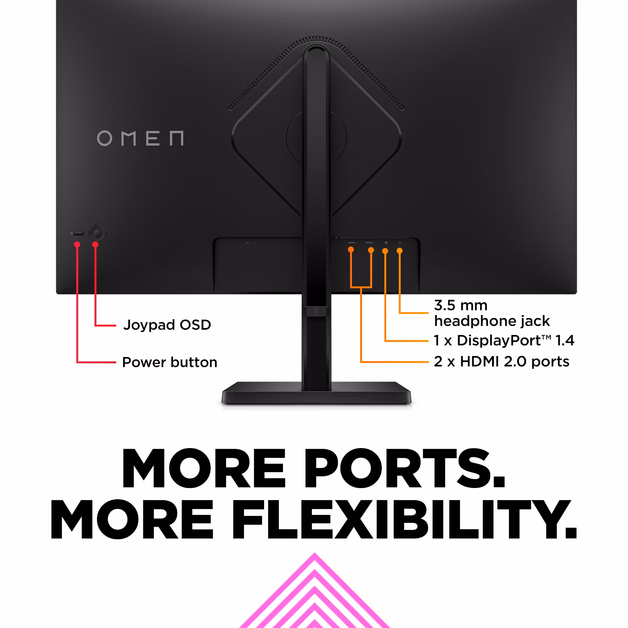OMEN by HP 31,5 tum QHD 165Hz Gaming Monitor - OMEN 32q