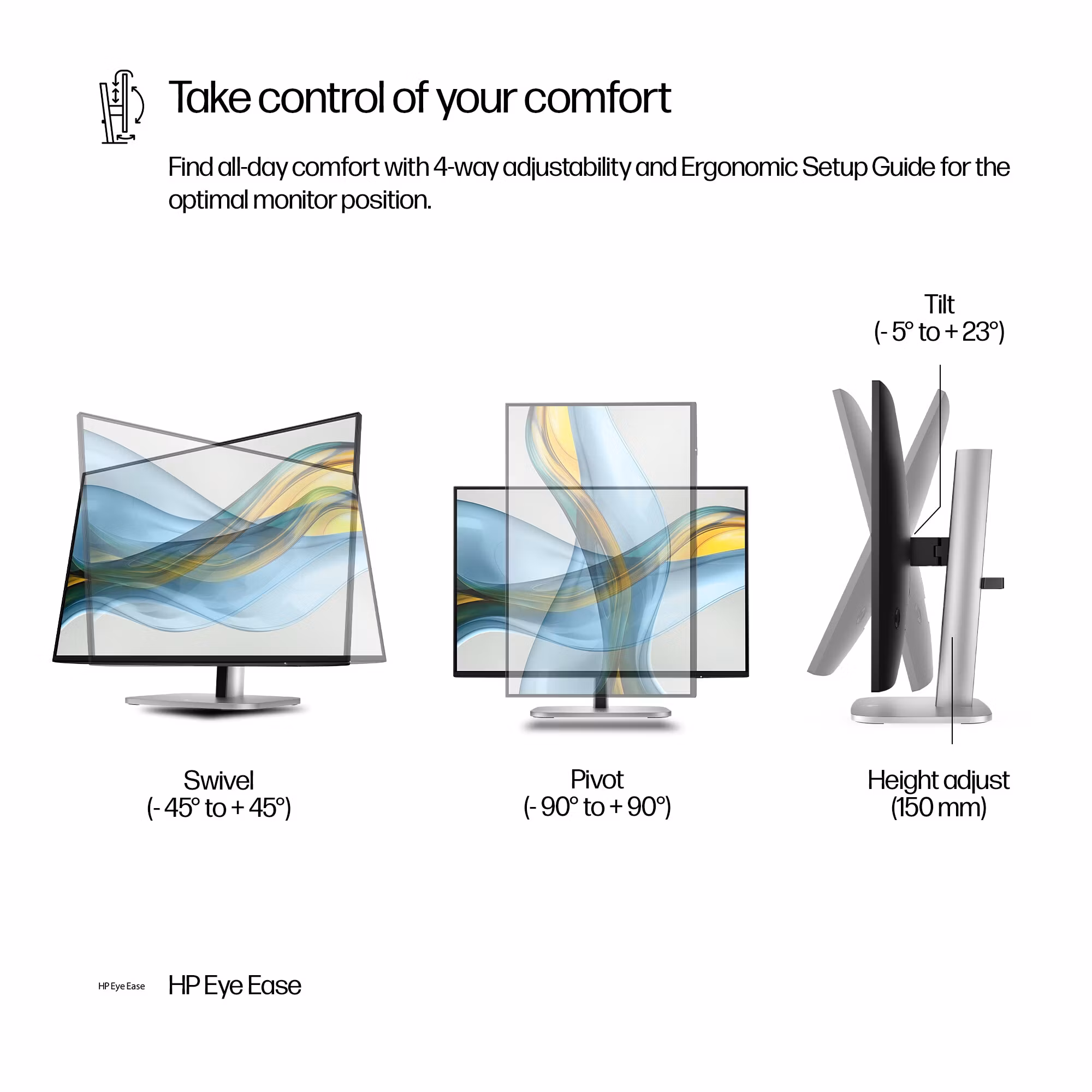 HP Series 5 Pro 24 tum WUXGA-skärm - 524pn PVC-fri
