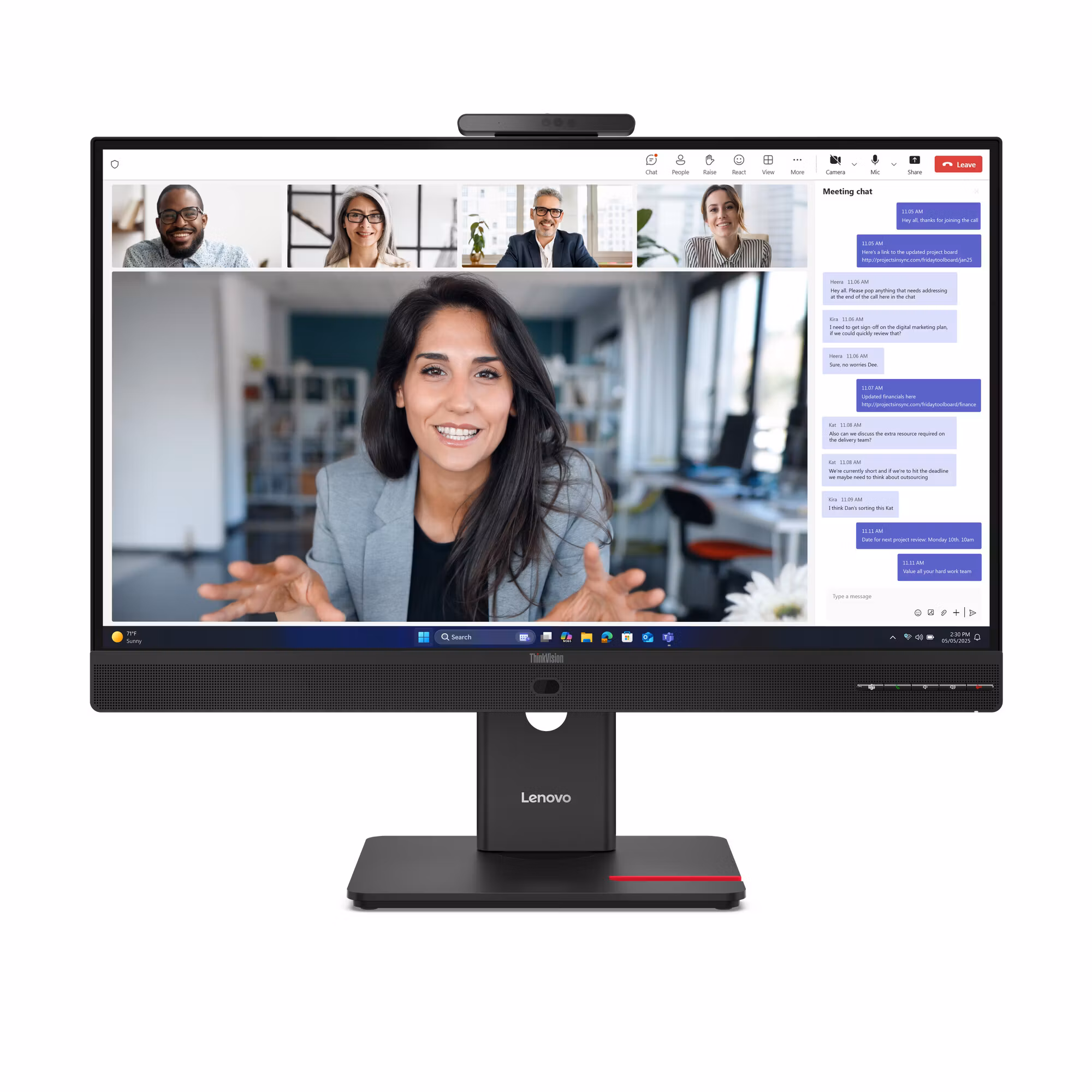 Lenovo ThinkVision T24-4v bildskärm