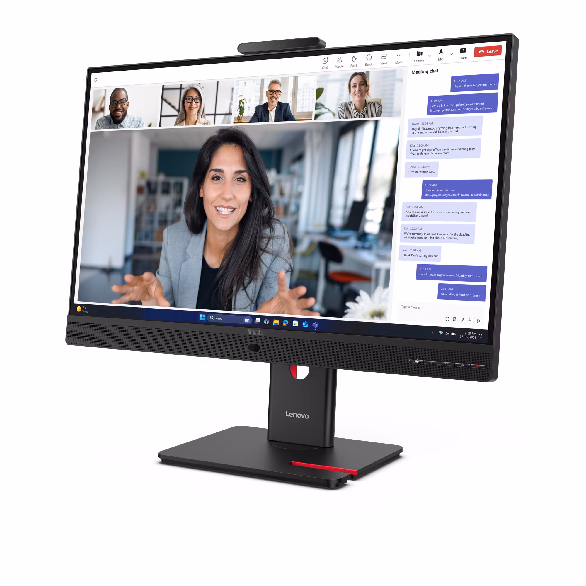 Lenovo ThinkVision T24-4v bildskärm
