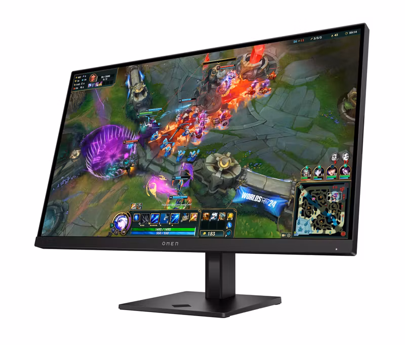 HP OMEN LCD 27qs G2 68,6 cm (27") QHD 2560x1440 240 Hz 1 ms 400 nits 2xHDMI, DP, USB, Pivot, VESA datorskärm – Svart