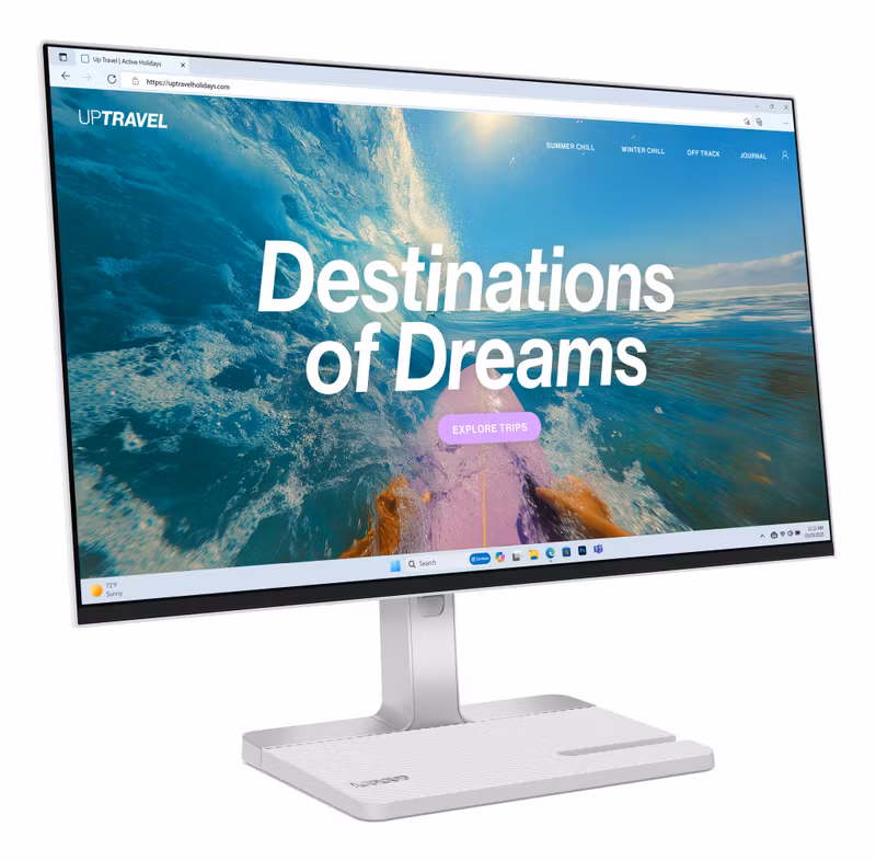 Lenovo L24D-4C datorskärm 60,5 cm (23,8") 1920 x 1080 pixlar Full HD LCD Grå