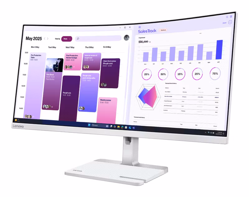 Lenovo L34W-4C bildskärm