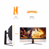 AOC G4 CU34G4ZCA datorskärm 86,4 cm (34") 3440 x 1440 pixlar Wide Quad HD svart, röd