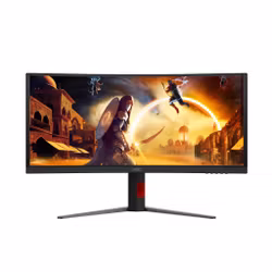 AOC G4 CU34G4ZCA 34" 3440 x 1440 pixlar Wide Quad HD Gamingskärm