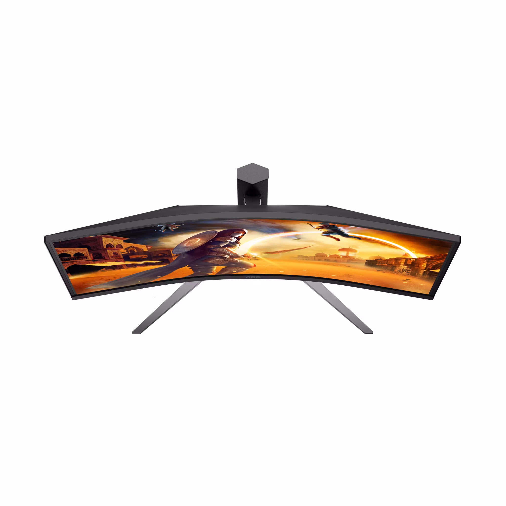 AOC G4 CU34G4ZCA datorskärm 86,4 cm (34") 3440 x 1440 pixlar Wide Quad HD svart, röd