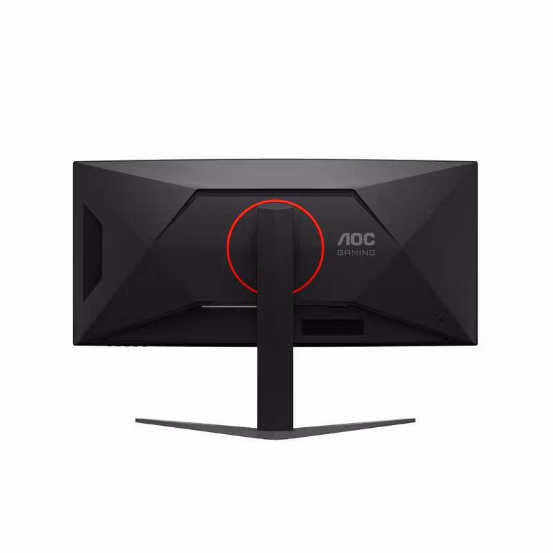 AOC G4 CU34G4ZCA datorskärm 86,4 cm (34") 3440 x 1440 pixlar Wide Quad HD svart, röd