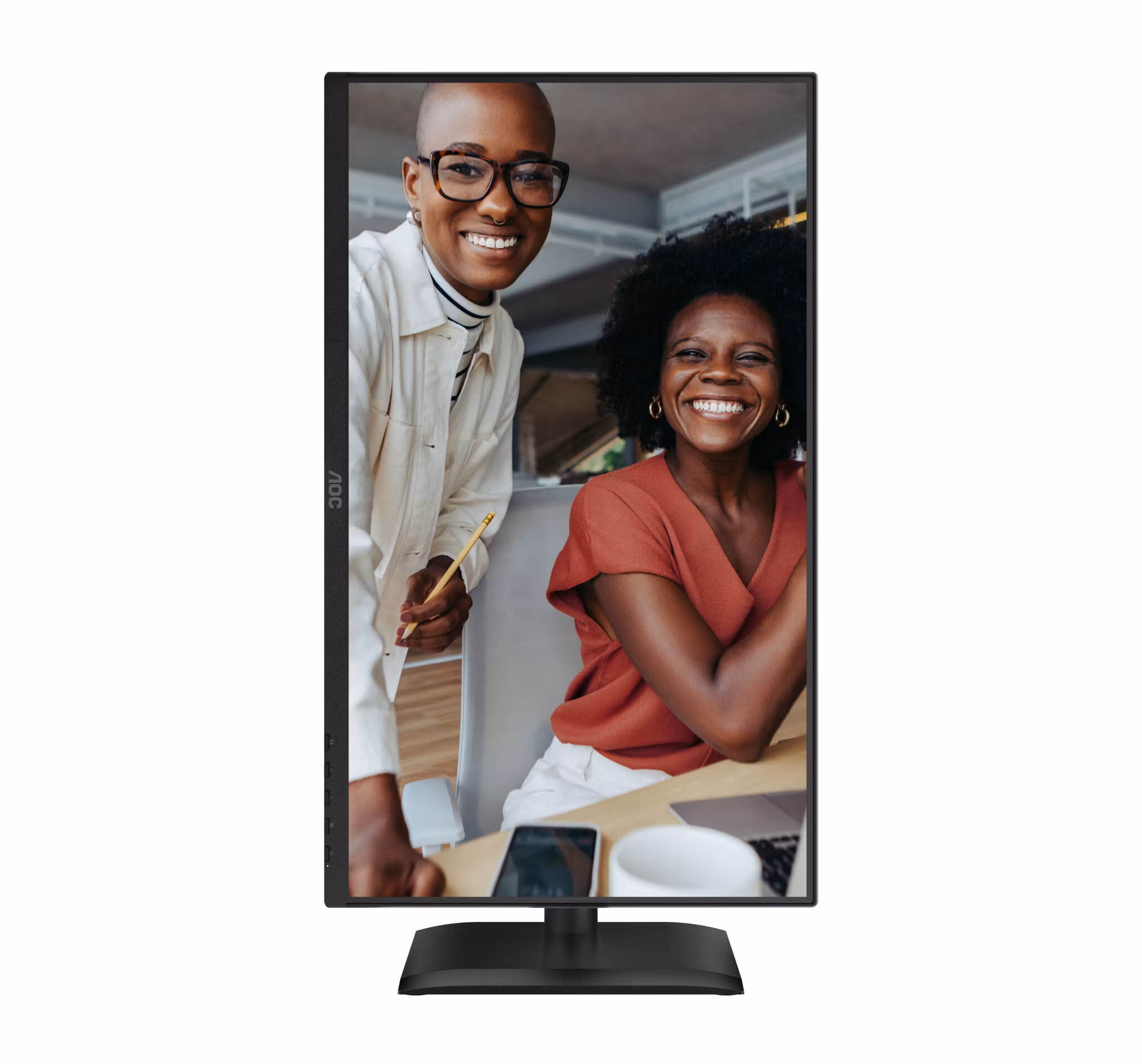 AOC 24E4U datorskärm 60,5 cm (23,8") 1920 x 1080 pixlar Full HD LED svart