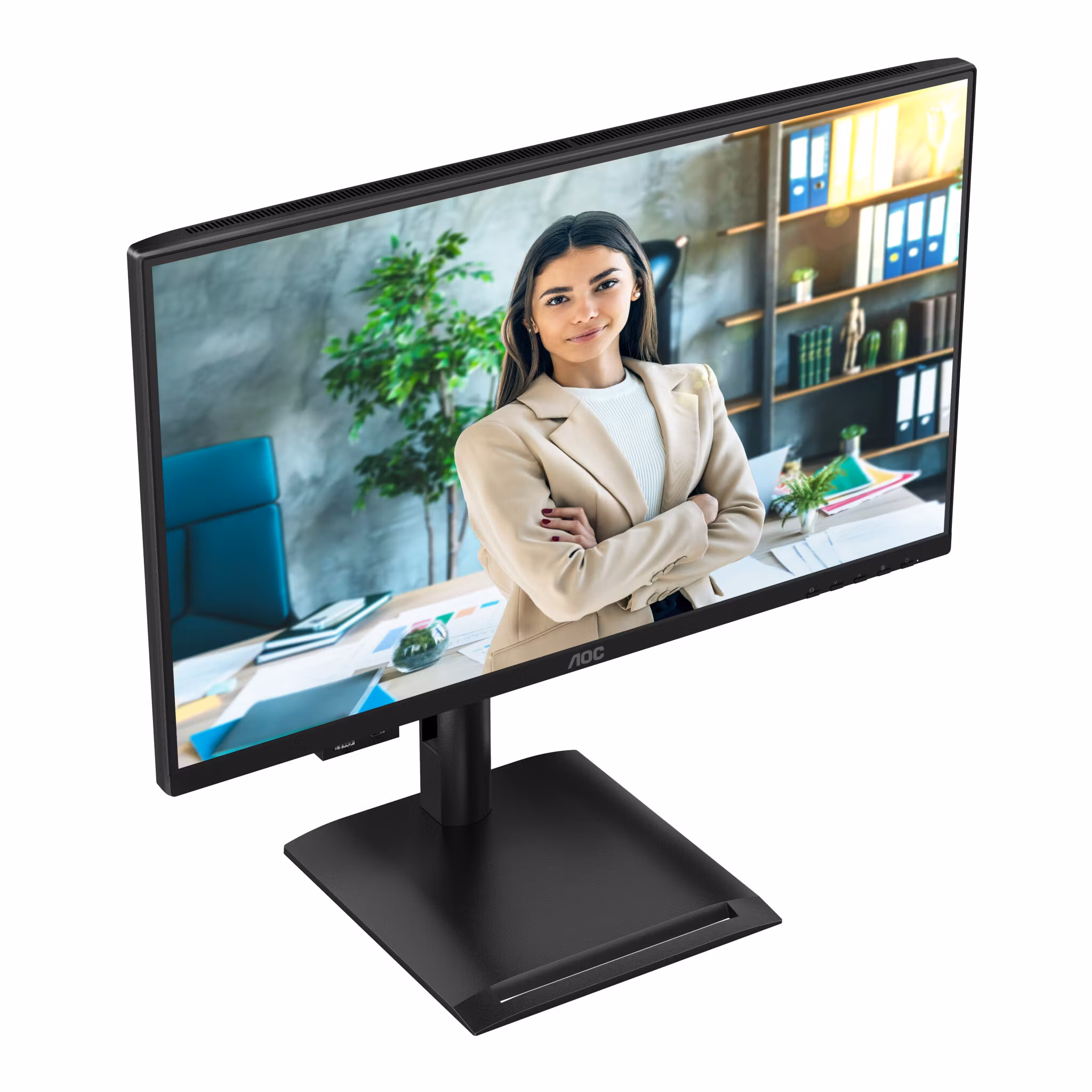 AOC 24P4CV datorskärm 60,5 cm (23,8") 1920 x 1080 pixlar Full HD LED svart