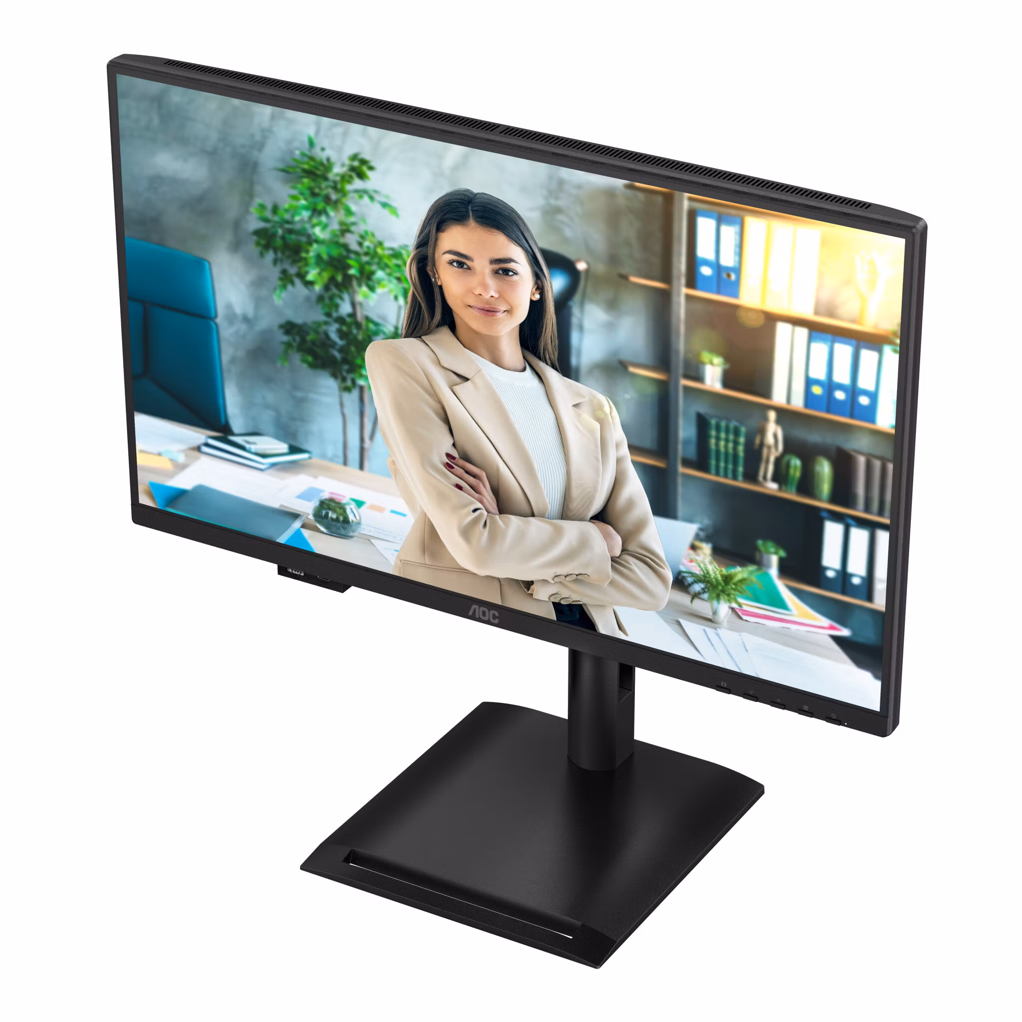AOC 24P4CV datorskärm 60,5 cm (23,8") 1920 x 1080 pixlar Full HD LED svart