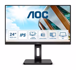 AOC P2 Q24P2Q 23,8" 2560 x 1440 pixlar Quad HD LED Monitor