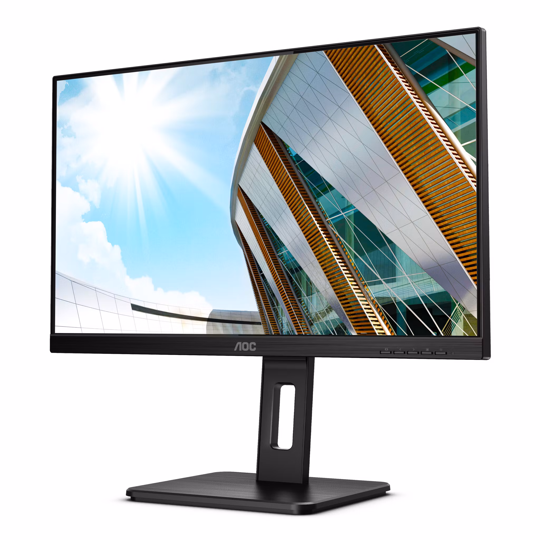 AOC P2 Q24P2Q datorskärm 60,5 cm (23,8") 2560 x 1440 pixlar Quad HD LED Svart