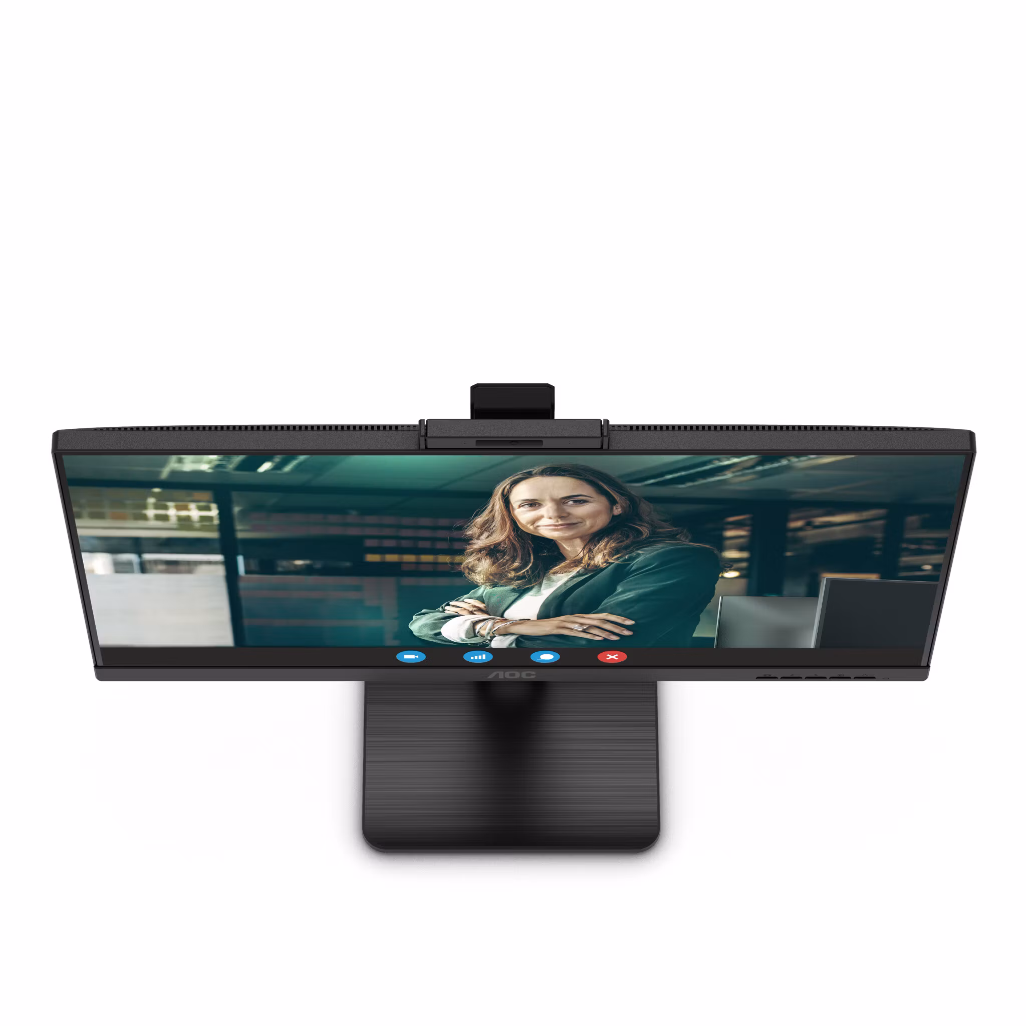 AOC Q27P3CW bildskärm 68,6 cm (27") 2560 x 1440 pixlar Quad HD LED Svart