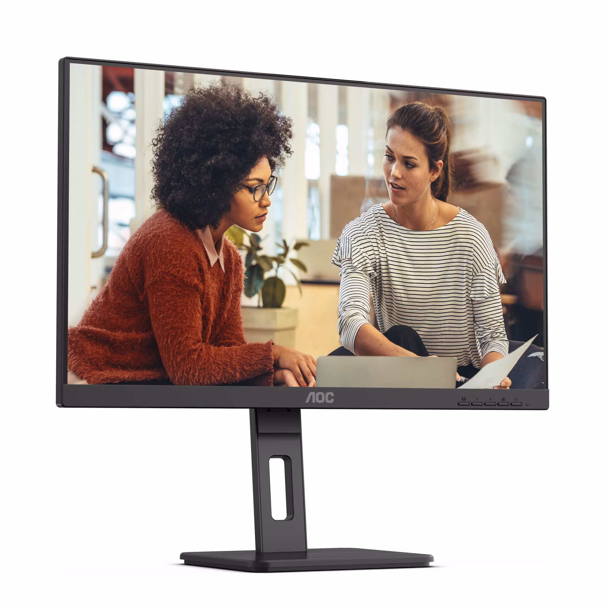 AOC E3 27E3QAF datorskärm 68,6 cm (27") 1920 x 1080 pixlar Full HD LED Svart