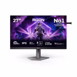 AOC G2 AG276FK datorskärm 68,6 cm (27") 1920 x 1080 pixlar Full HD LED svart, grå