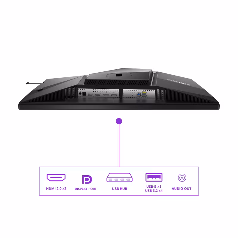 AOC G2 AG276FK datorskärm 68,6 cm (27") 1920 x 1080 pixlar Full HD LED svart, grå