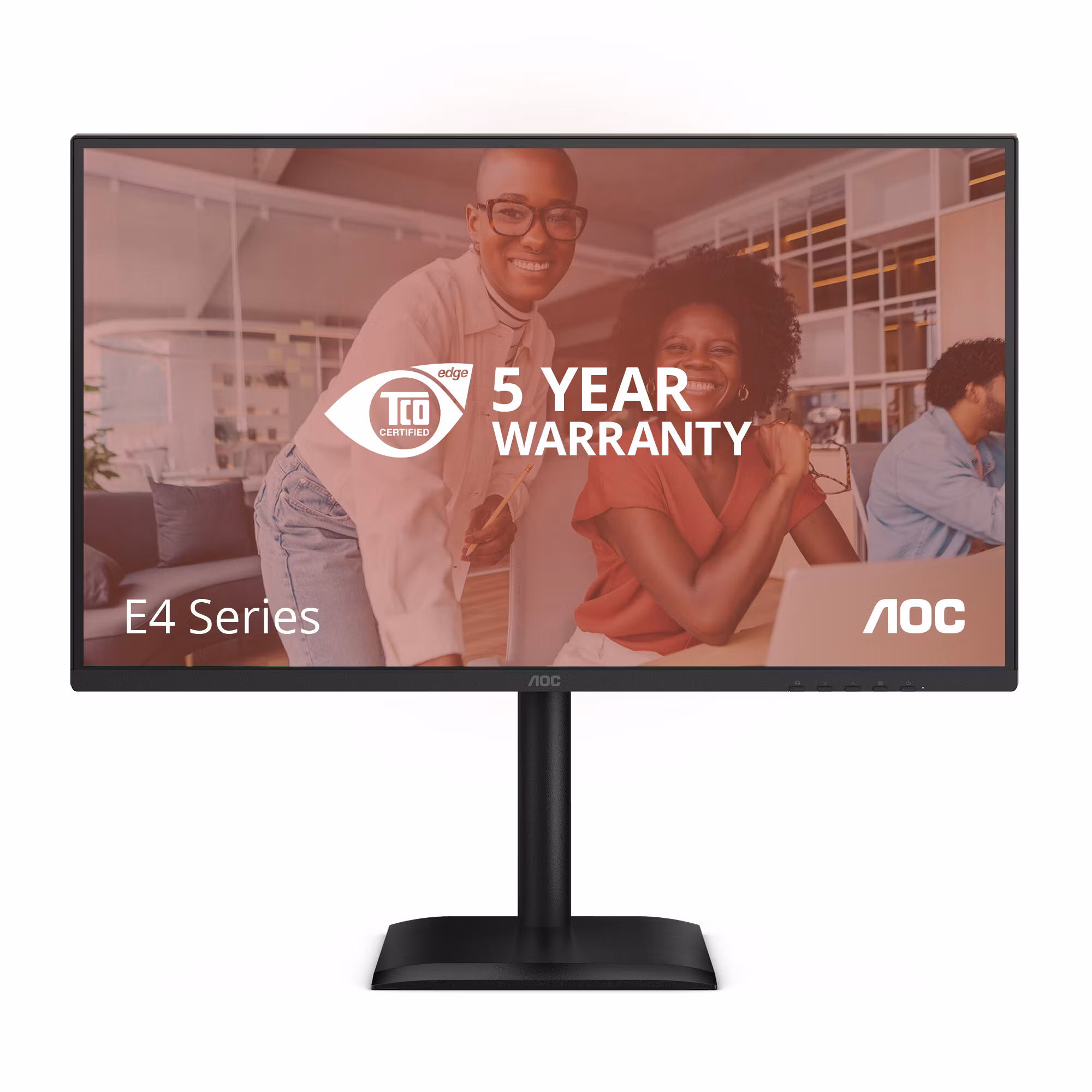 AOC 27E4U datorskärm 68,6 cm (27") 1920 x 1080 pixlar Full HD LED Svart