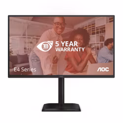 AOC 27E4U datorskärm 68,6 cm (27") 1920 x 1080 pixlar Full HD LED Svart