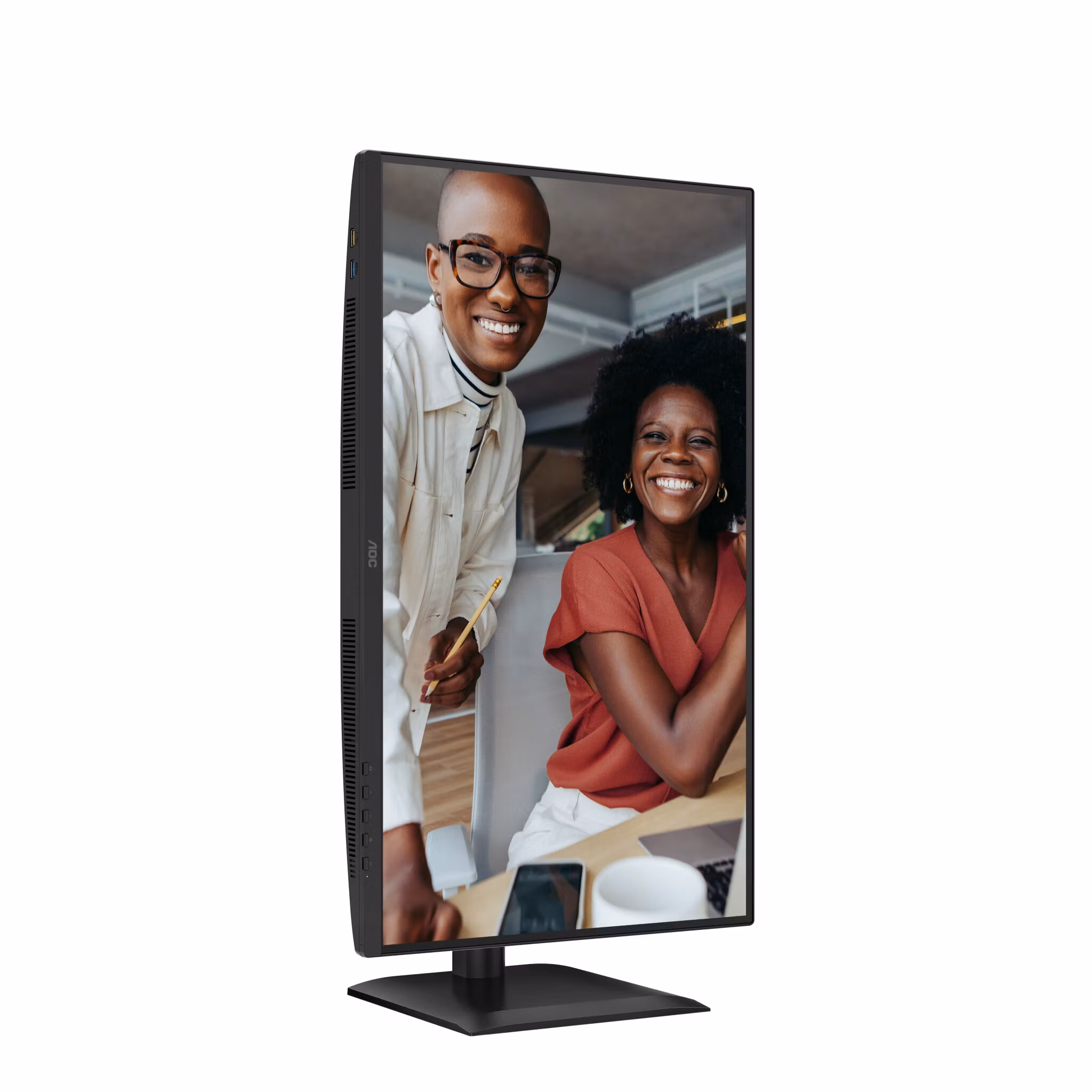 AOC 27E4U datorskärm 68,6 cm (27") 1920 x 1080 pixlar Full HD LED Svart