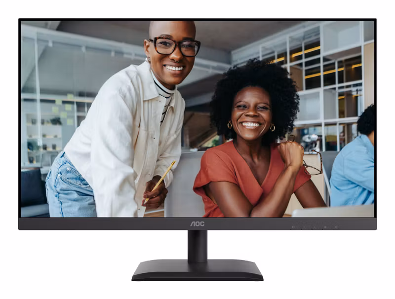 AOC E4 U27E4CV datorskärm 68,6 cm (27") 3840 x 2160 pixlar 4K Ultra HD LED Svart