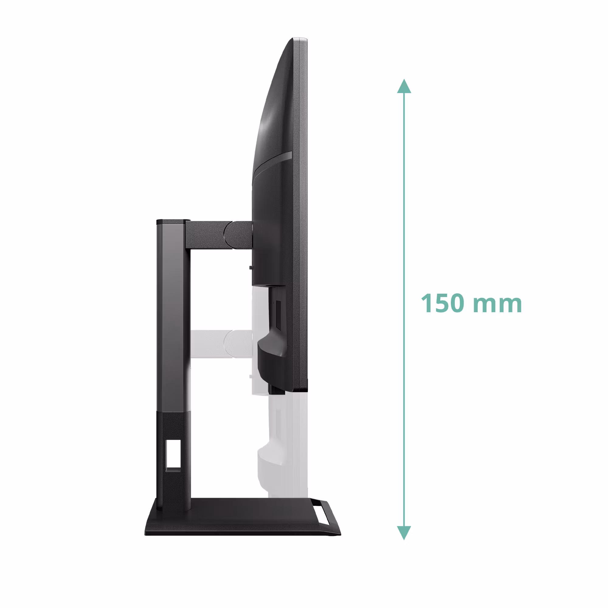 AOC Q27P4U datorskärm 68,6 cm (27") 2560 x 1440 pixlar Wide Quad HD svart