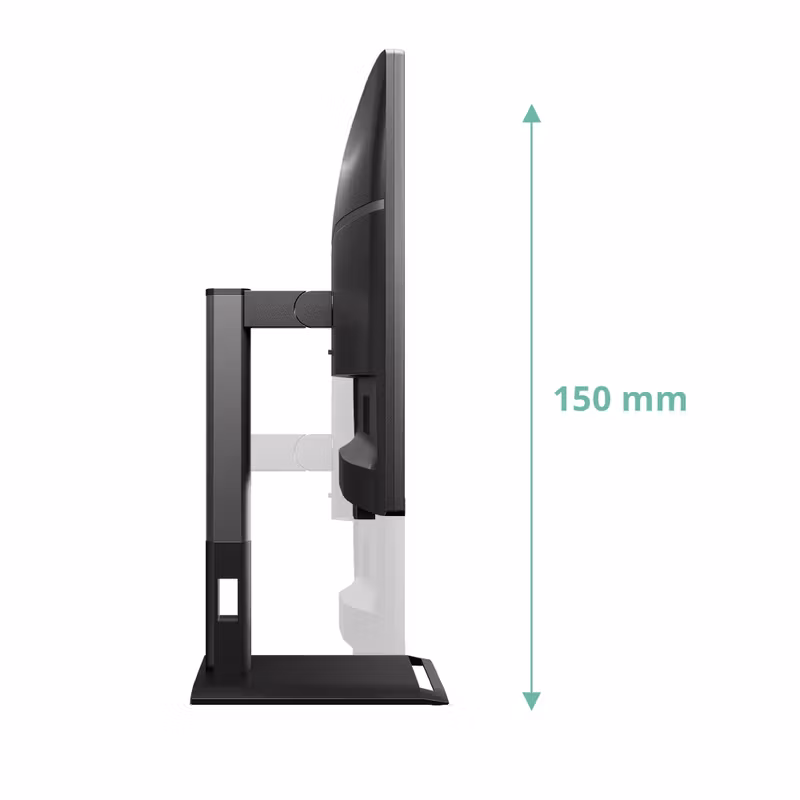 AOC Q27P4U datorskärm 68,6 cm (27") 2560 x 1440 pixlar Wide Quad HD svart