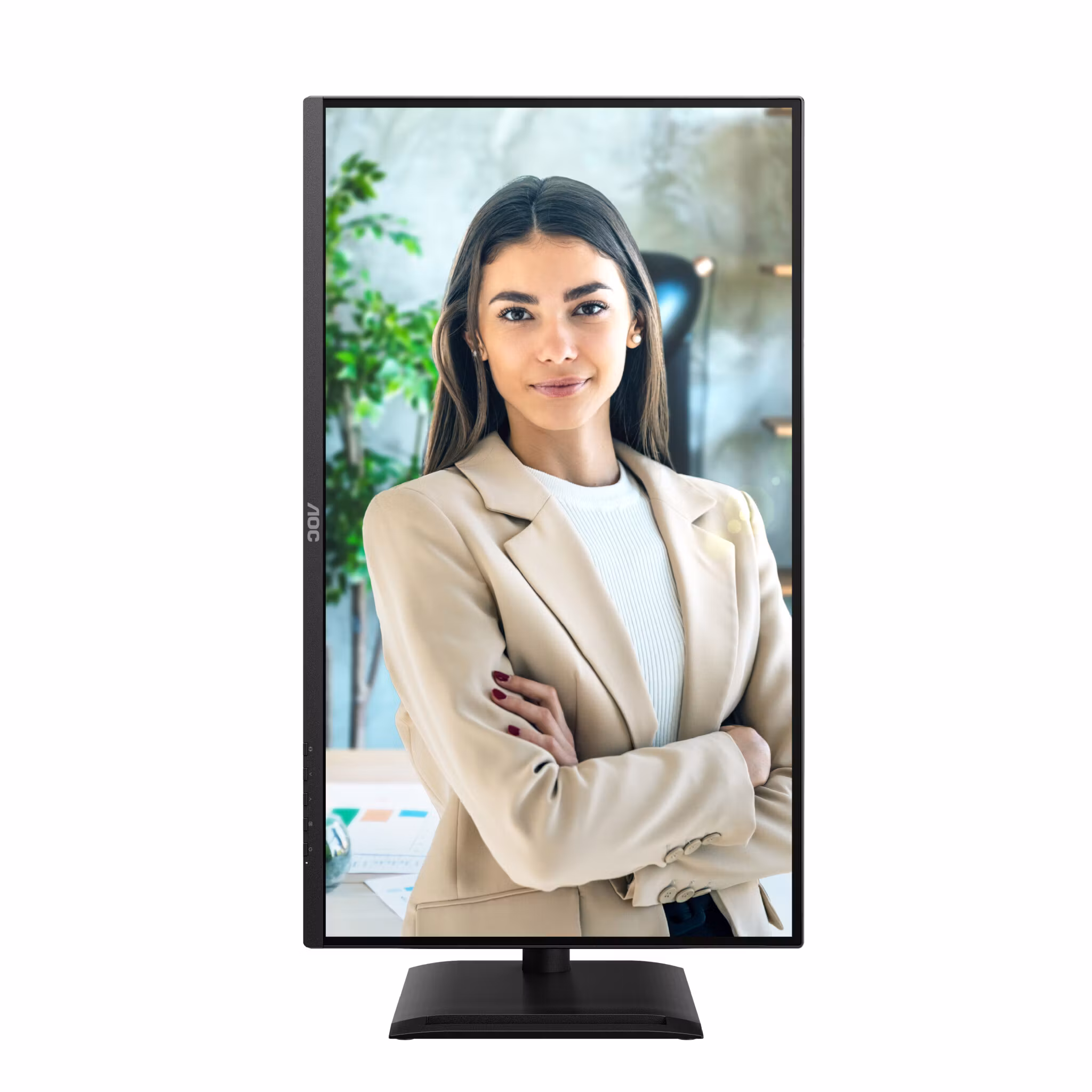 AOC Q27P4C datorskärm 68,6 cm (27") 2560 x 1440 pixlar Svart