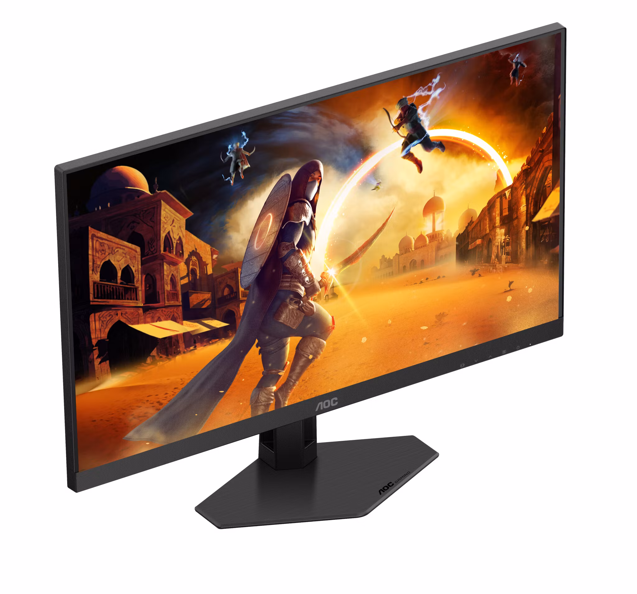 AOC G4 27' 16:9 Fast IPS 260H 1920x1080 datorskärm 68.6 cm (27") 1920 x 1080 pixlar Svart, Röd