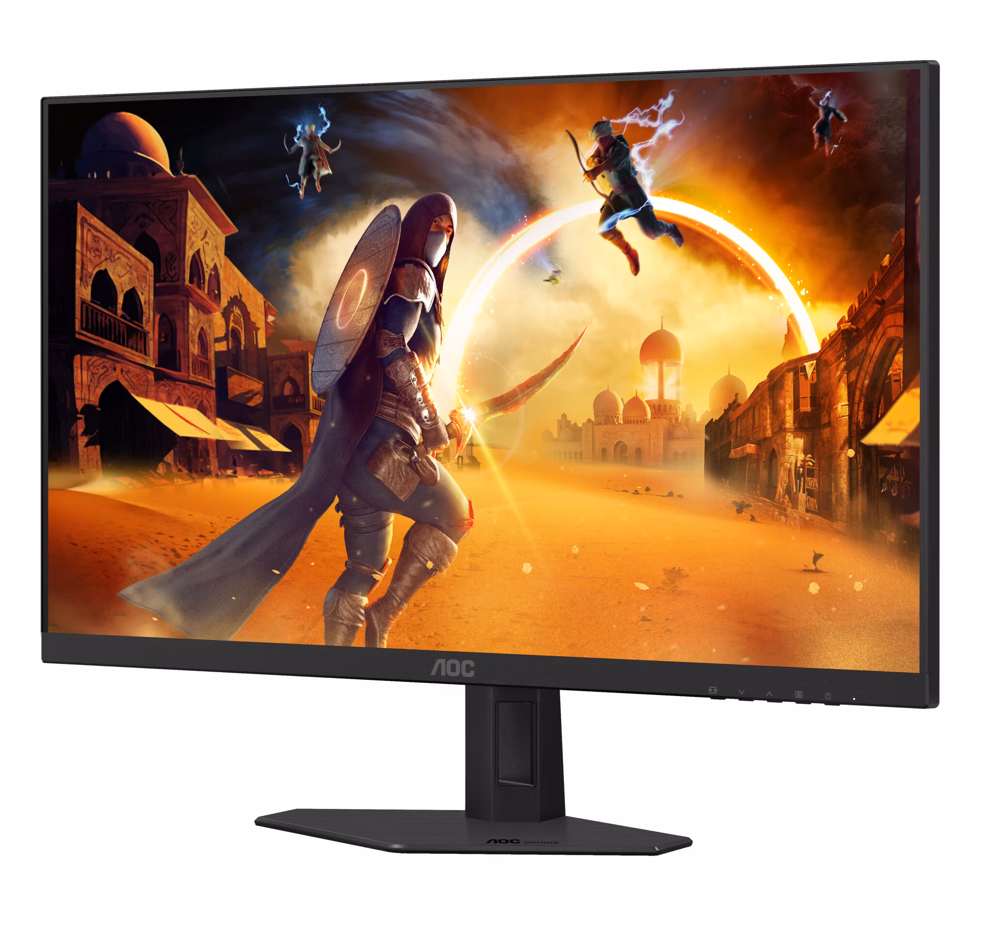 AOC G4 27' 16:9 Fast IPS 260H 1920x1080 datorskärm 68.6 cm (27") 1920 x 1080 pixlar Svart, Röd