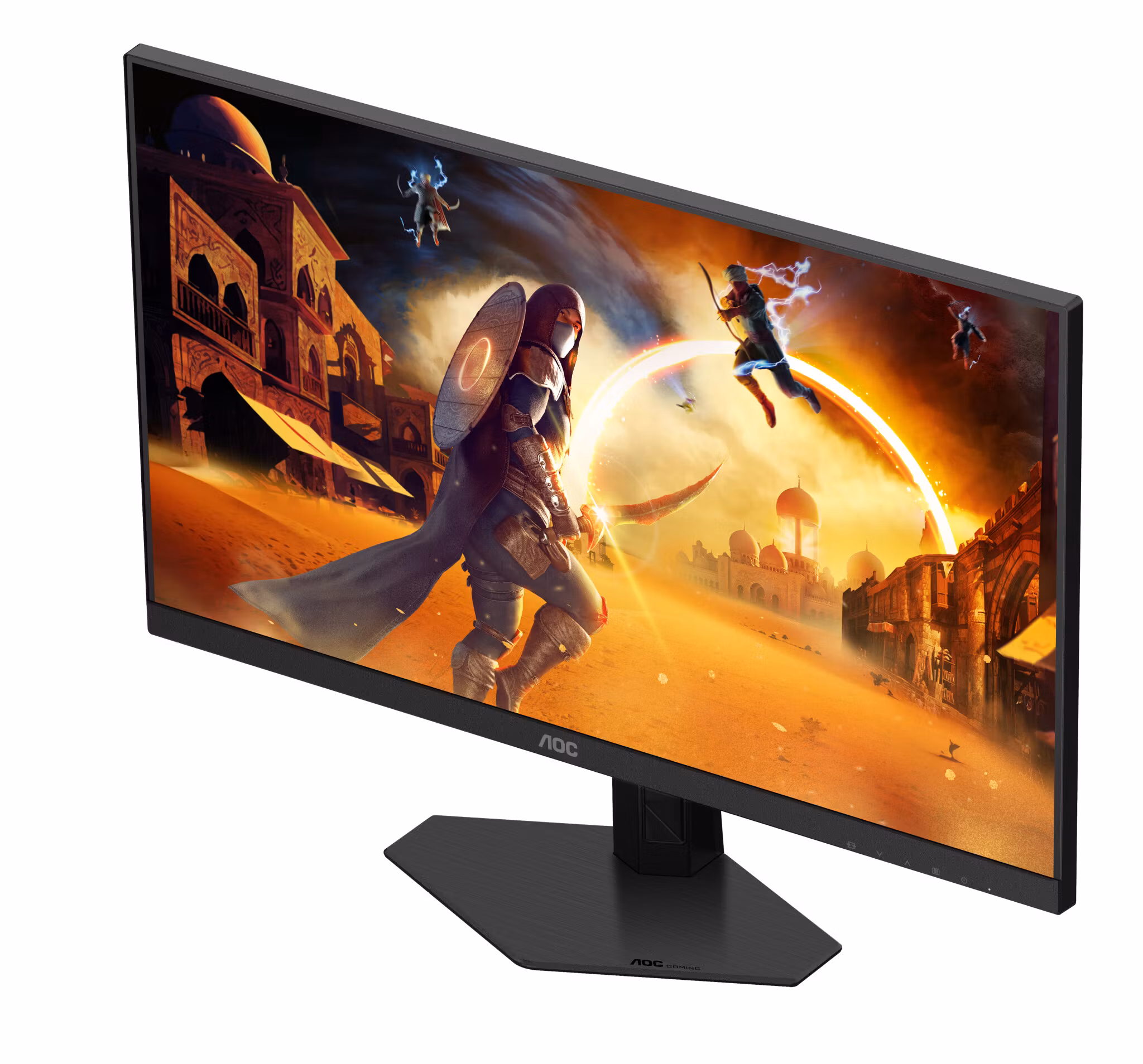 AOC G4 27' 16:9 Fast IPS 260H 1920x1080 datorskärm 68.6 cm (27") 1920 x 1080 pixlar Svart, Röd