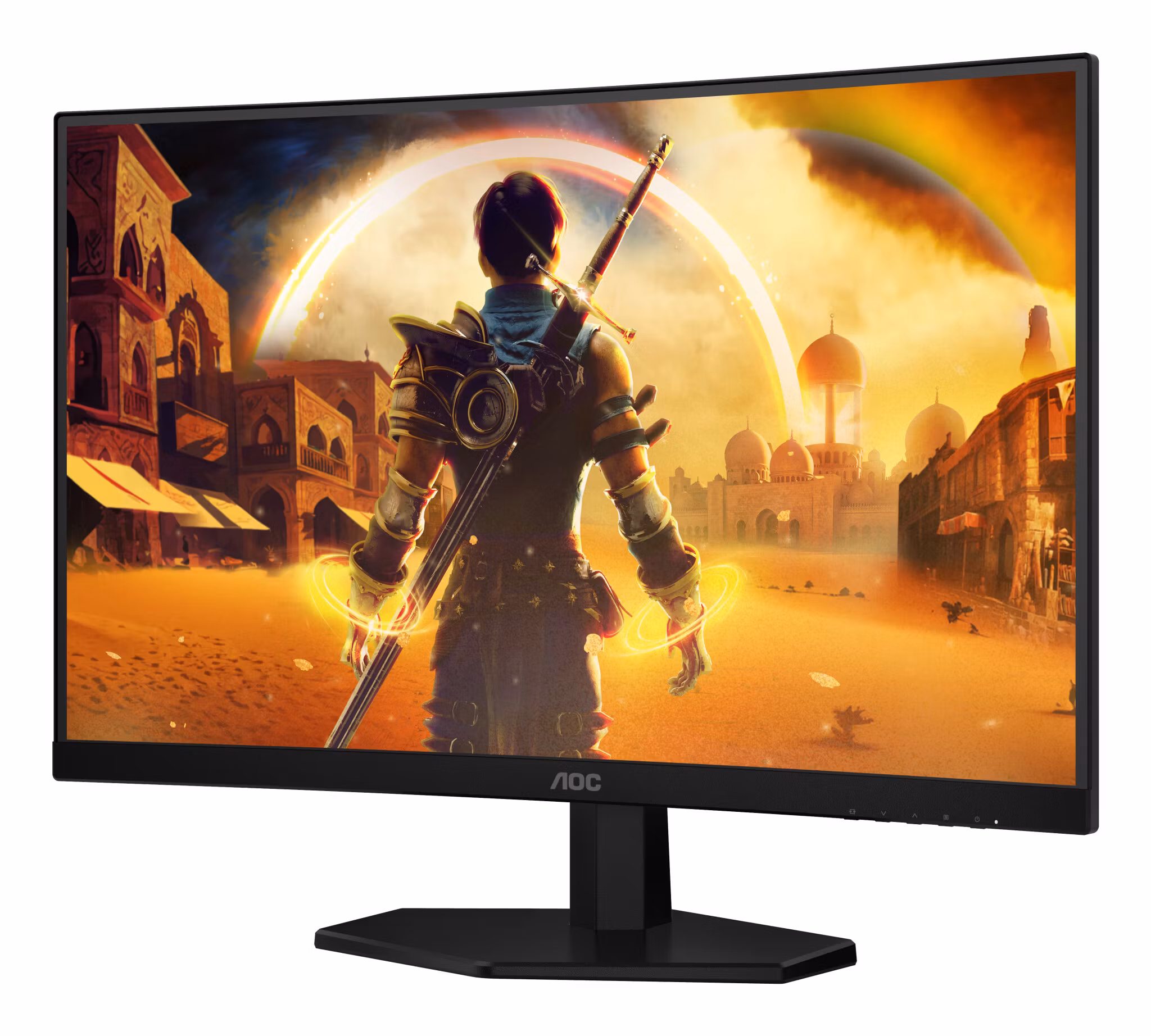 AOC G4 27" IPS FHD 180Hz datorskärm 68,6 cm (27") 1920 x 1080 pixlar Full HD LCD Svart, röd