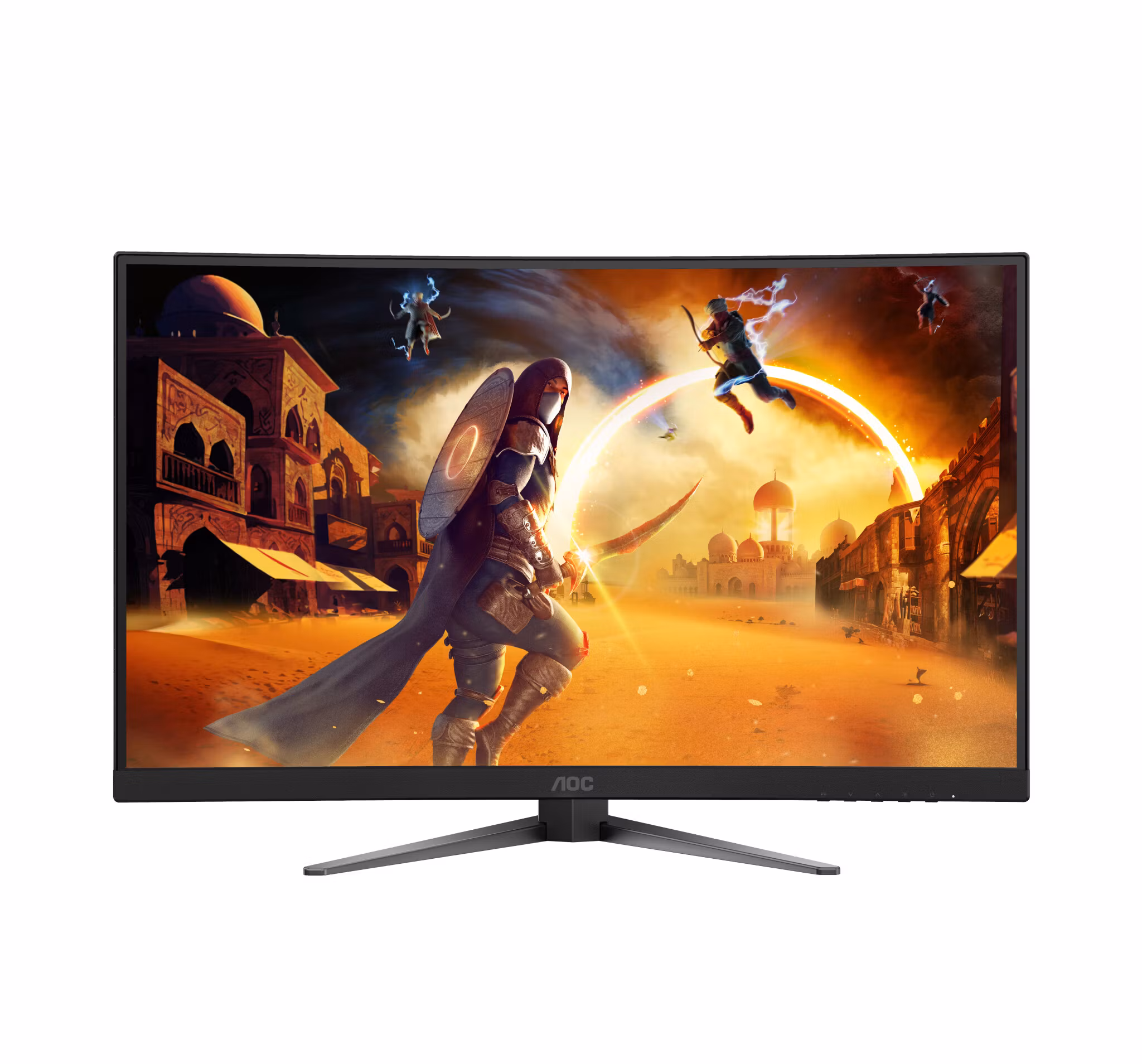AOC G4 C27G4Z2 datorskärm 68,6 cm (27") 1920 x 1080 pixlar Full HD LCD svart, röd