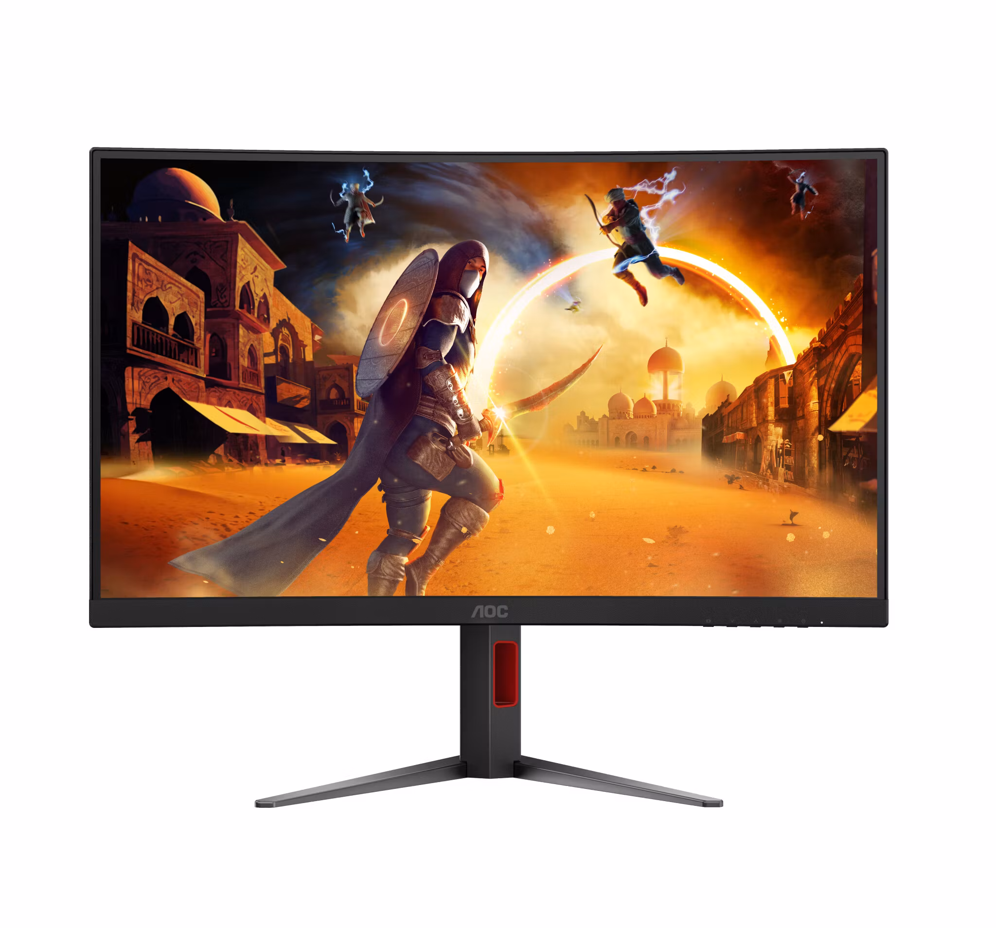 AOC G4 C27G4Z2 datorskärm 68,6 cm (27") 1920 x 1080 pixlar Full HD LCD svart, röd