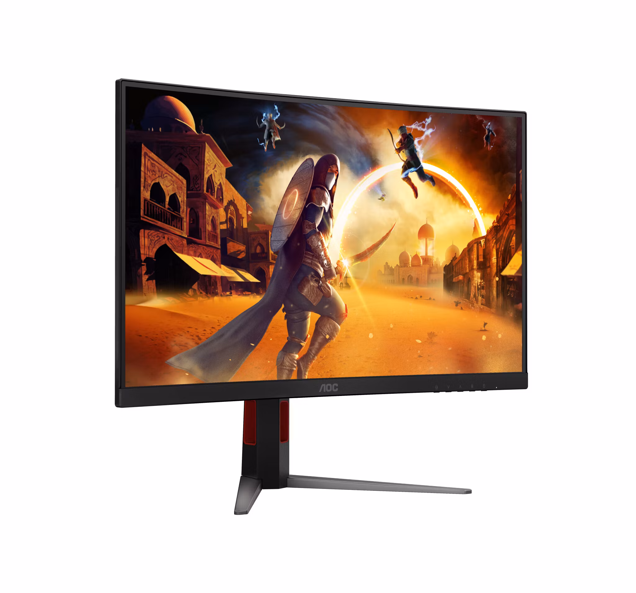 AOC G4 C27G4Z2 datorskärm 68,6 cm (27") 1920 x 1080 pixlar Full HD LCD svart, röd