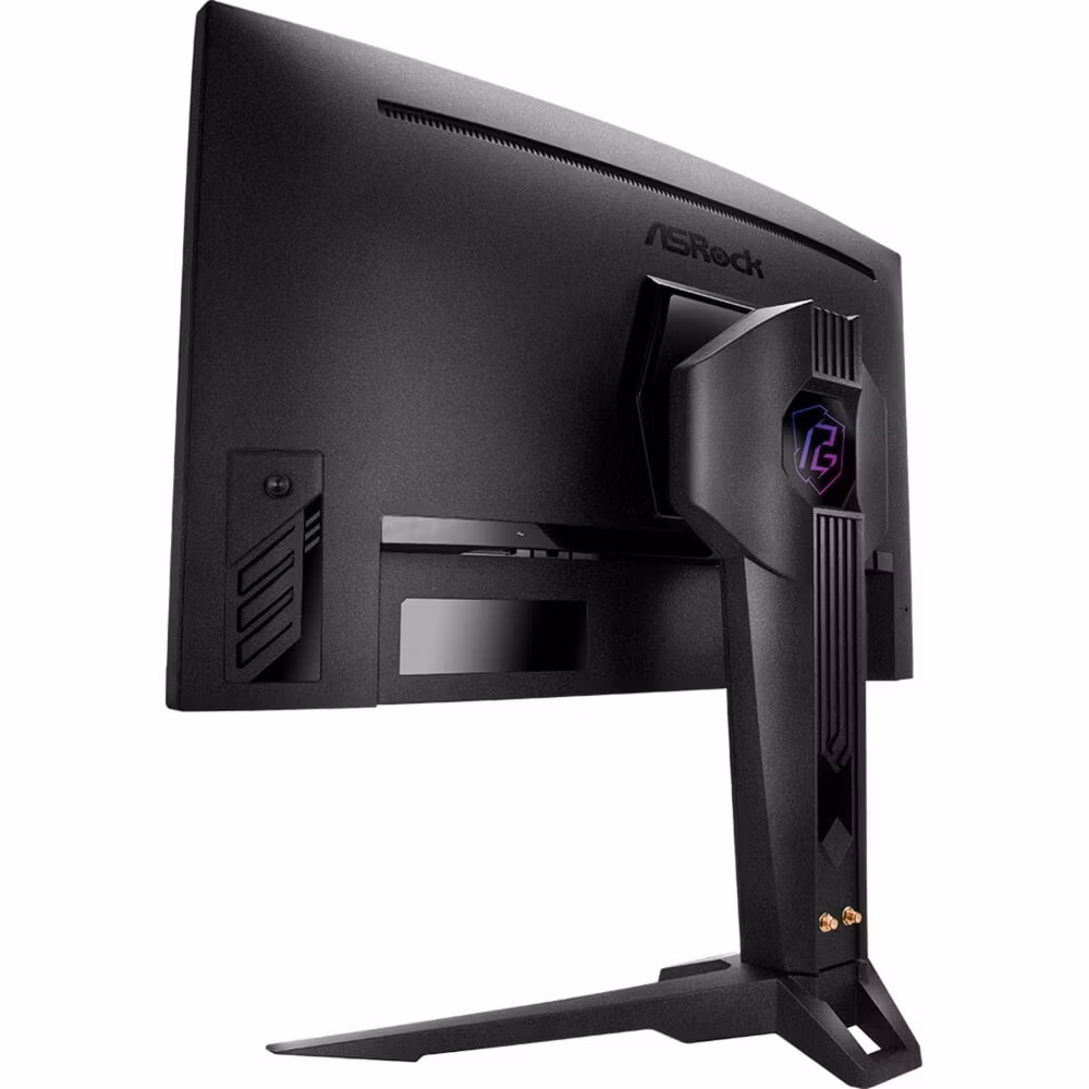 Asrock PG27QRT2A - 27 - svart, QHD, VA, böjd, FreeSync, Wi-Fi-antenn, 180Hz-panel