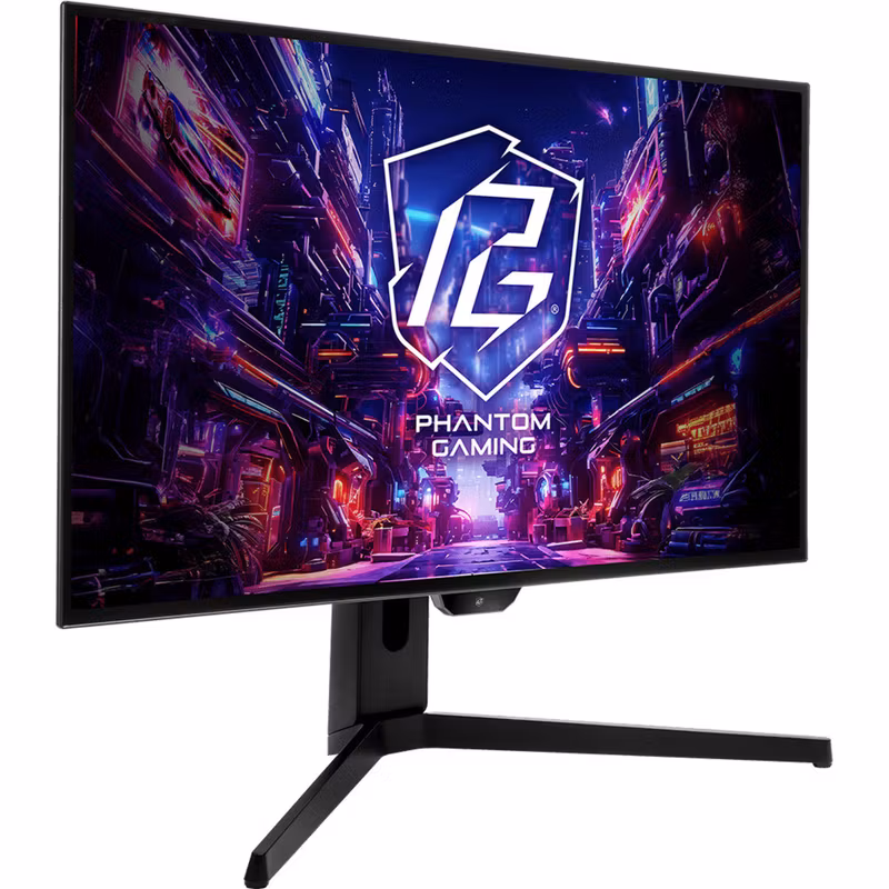 ASRock PGO27QFS OLED (68,6 cm (27 tum), svart, QHD, HDMI, DP, FreeSync Premium Pro, 240Hz panel)